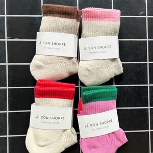 Le Bon Shoppe Women's Casual Socks - Multicolor Set